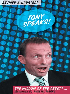 cover image of Tony Speaks!